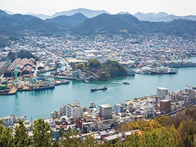 秋の景勝を訪ねて尾道のパノラマビュー千光寺公園と安芸の宮島弥山登山2